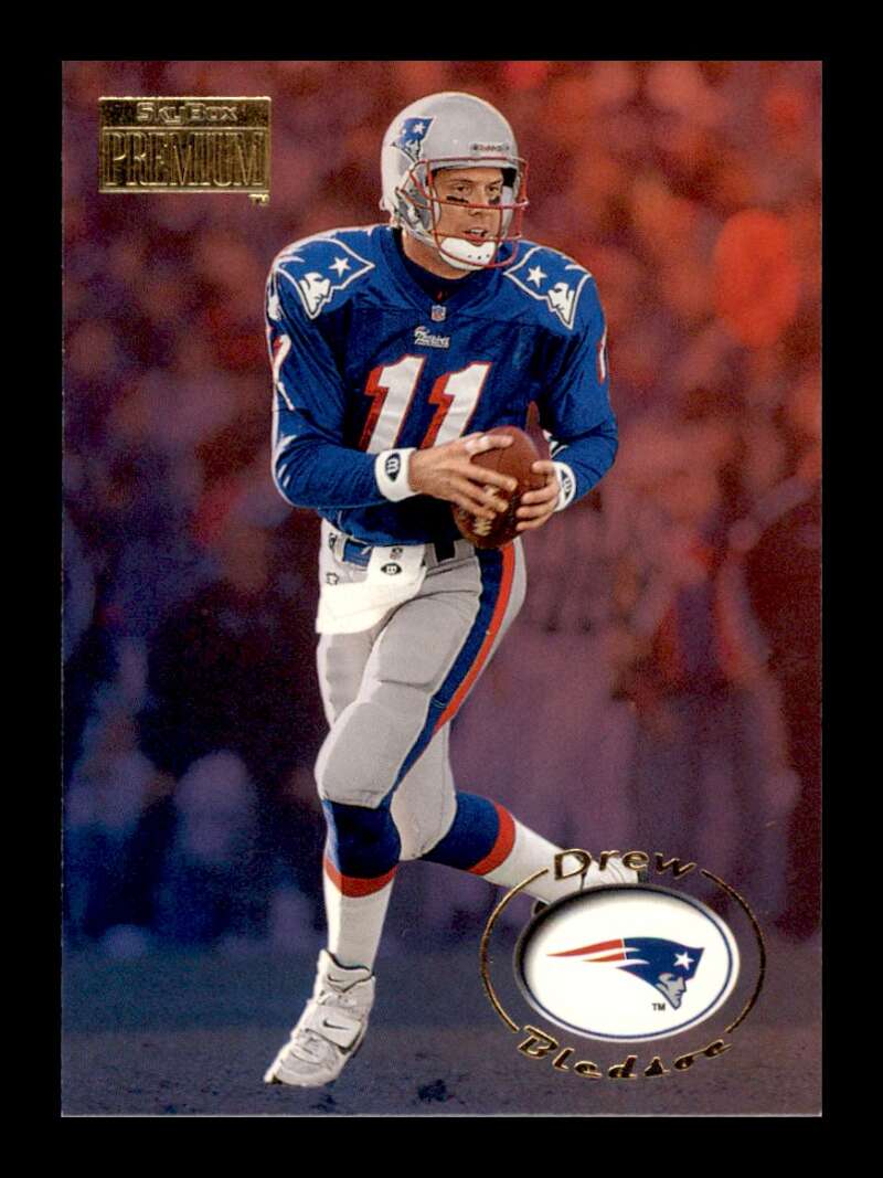 Load image into Gallery viewer, 1996 SkyBox Premium Drew Bledsoe #102 New England Patriots Image 1
