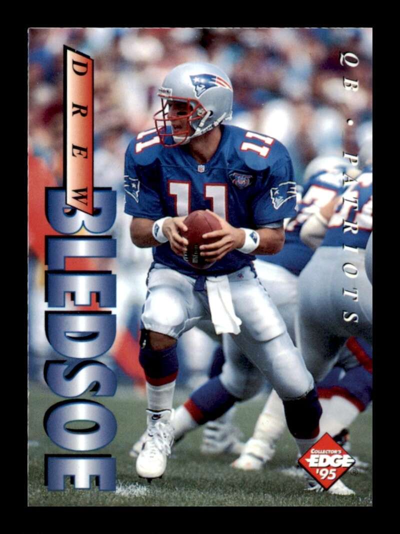 Load image into Gallery viewer, 1995 Collector&#39;s Edge Drew Bledsoe #129 New England Patriots Image 1
