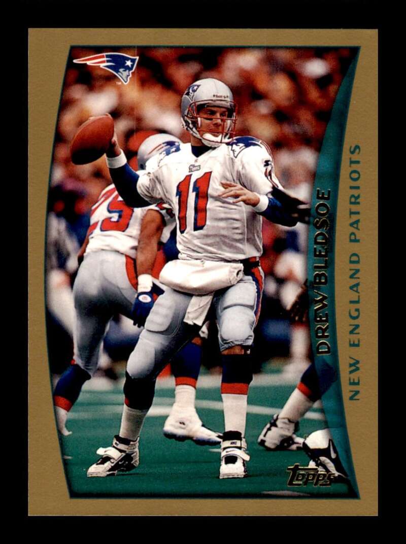 Load image into Gallery viewer, 1998 Topps Drew Bledsoe #190 New England Patriots Image 1
