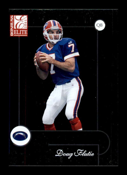 2001 Donruss Elite Doug Flutie 