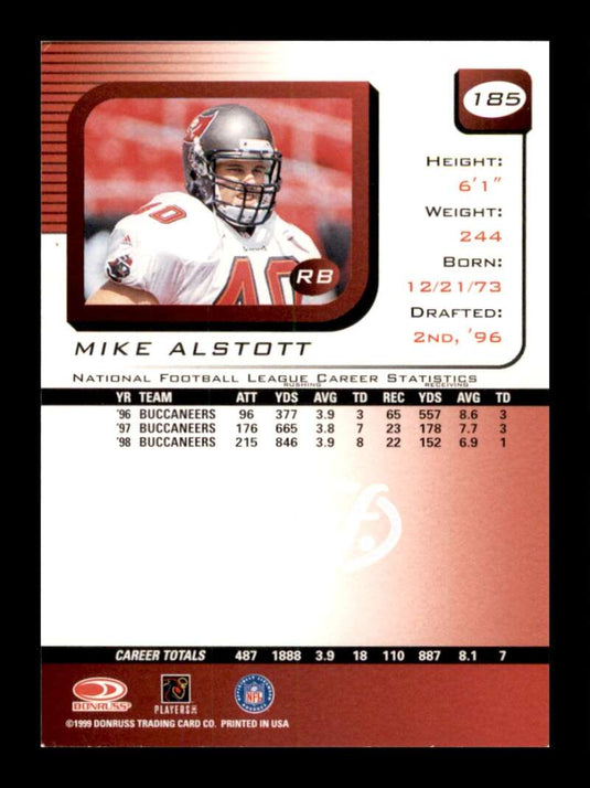 1999 Leaf Rookies & Stars Mike Alstott 