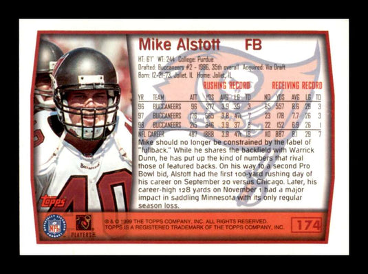 1999 Topps Collection Mike Alstott 