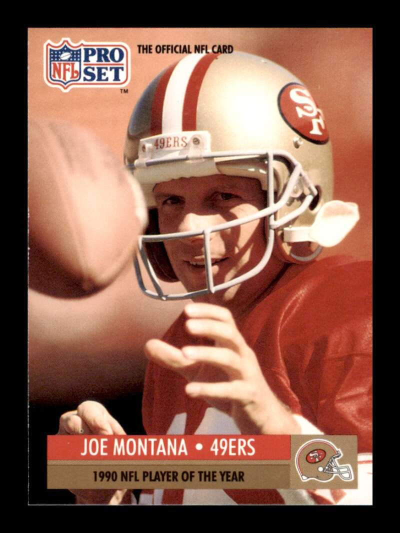 Load image into Gallery viewer, 1991 Pro Set Joe Montana #16 San Francisco 49ers Image 1
