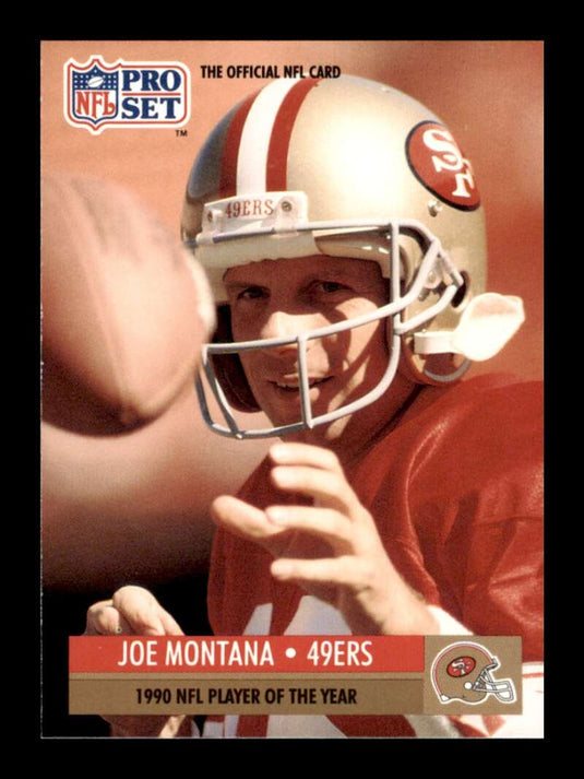 1991 Pro Set Joe Montana