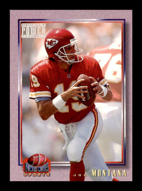 1993 Pro Set Power Update Moves Joe Montana 