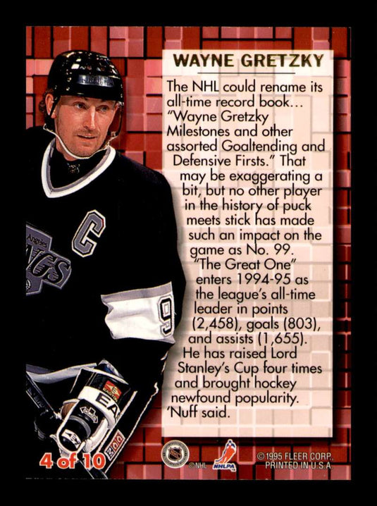1994-95 Ultra Premier Pivots Wayne Gretzky 