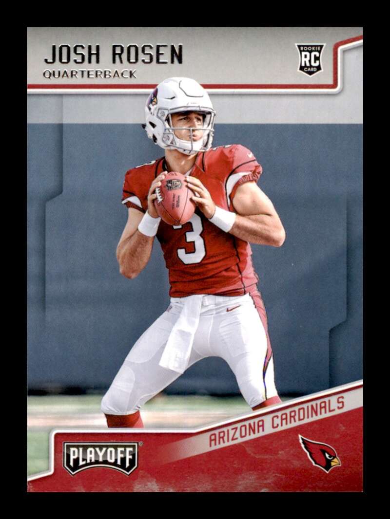 Load image into Gallery viewer, 2018 Panini Playoff Josh Rosen #206 Rookie RC Arizona Cardinals Image 1
