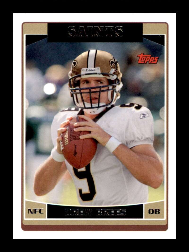 Load image into Gallery viewer, 2006 Topps Drew Brees #161 New Orleans Saints Image 1
