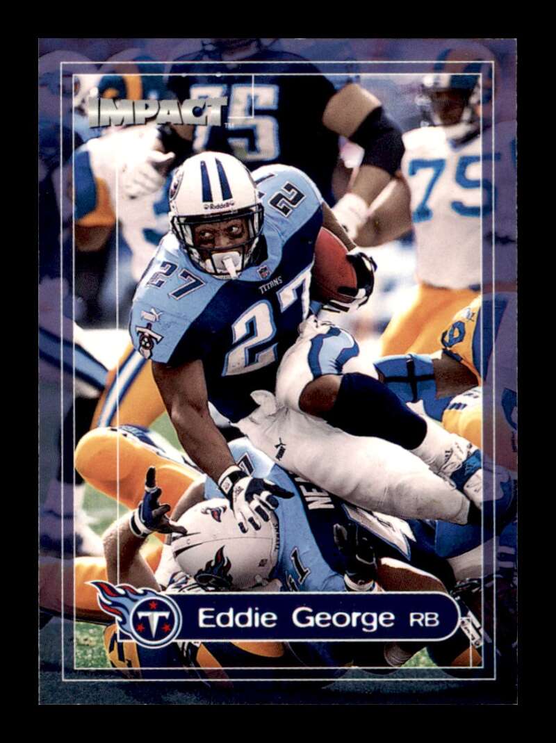 Load image into Gallery viewer, 2000 Skybox Impact Eddie George #10 Tennessee Oilers Image 1
