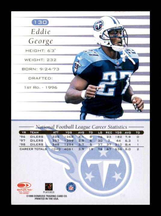 1999 Donruss Eddie George