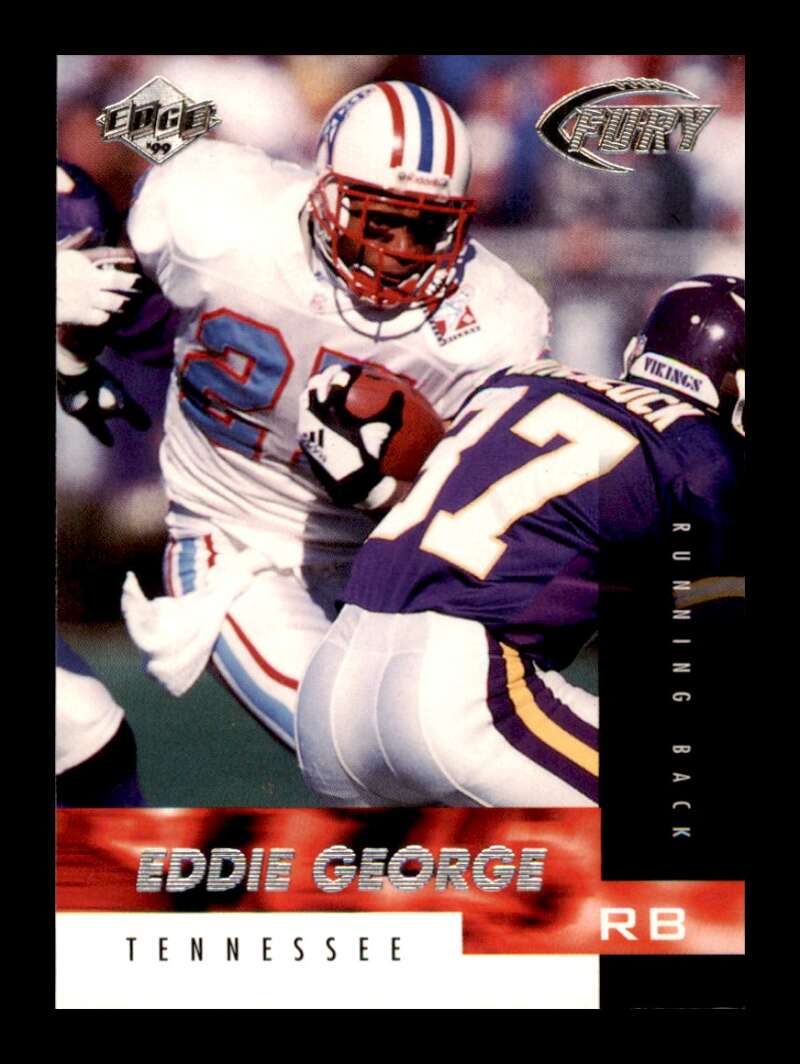 Load image into Gallery viewer, 1999 Collector&#39;s Edge Fury Eddie George #51 Tennessee Titans Image 1
