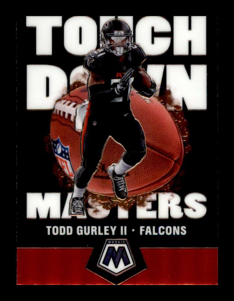 Load image into Gallery viewer, 2020 Panini Mosaic Touchdown Masters Todd Gurley II #TM7 Atlanta Falcons Image 1
