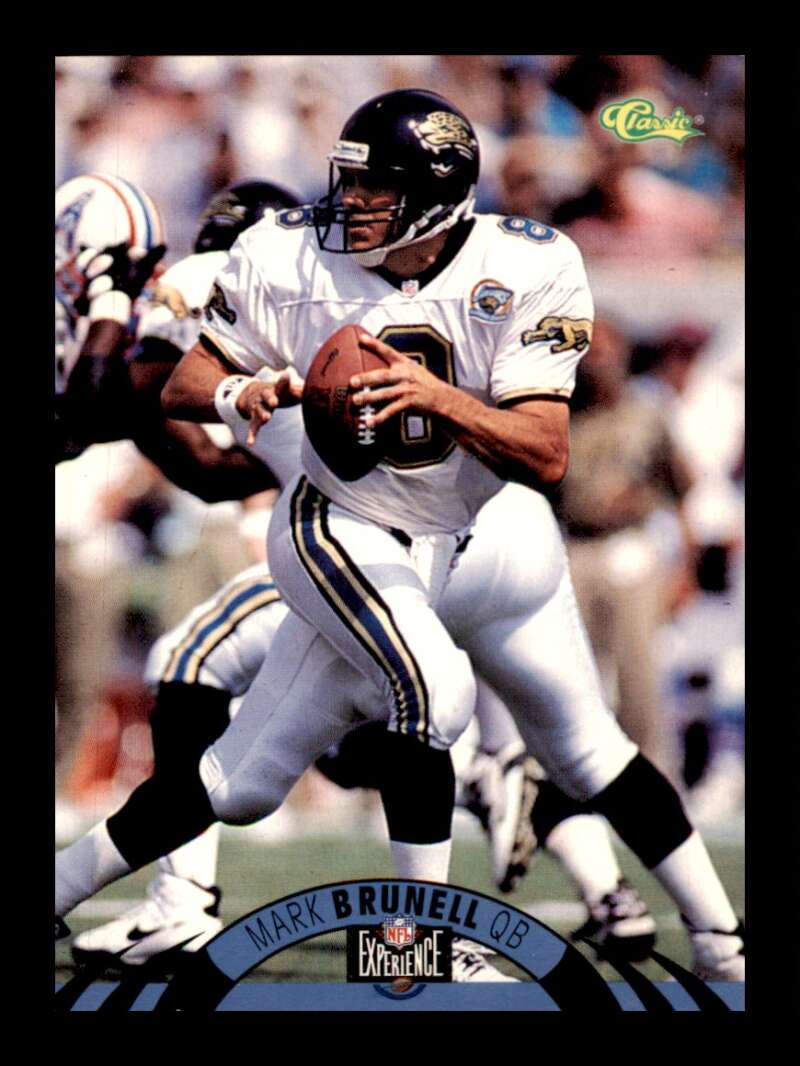 Load image into Gallery viewer, 1996 Classic NFL Experience Mark Brunell #107 Jacksonville Jaguars Image 1
