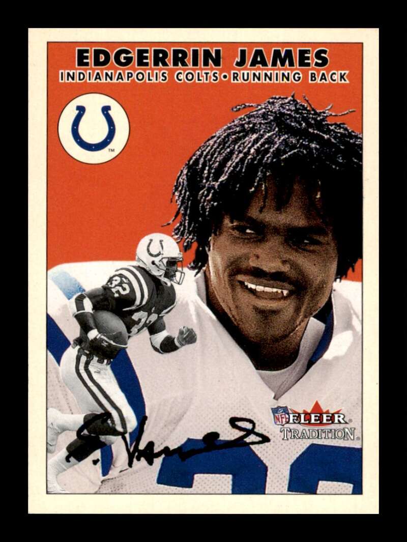 Load image into Gallery viewer, 2000 Fleer Tradition Edgerrin James #186 Indianapolis Colts Image 1
