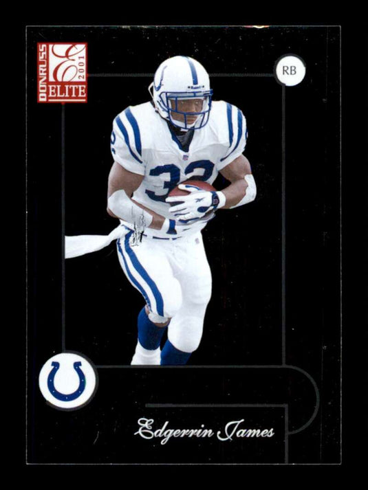 2001 Donruss Elite Edgerrin James 