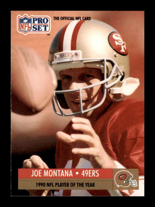 1991 Pro Set Joe Montana 