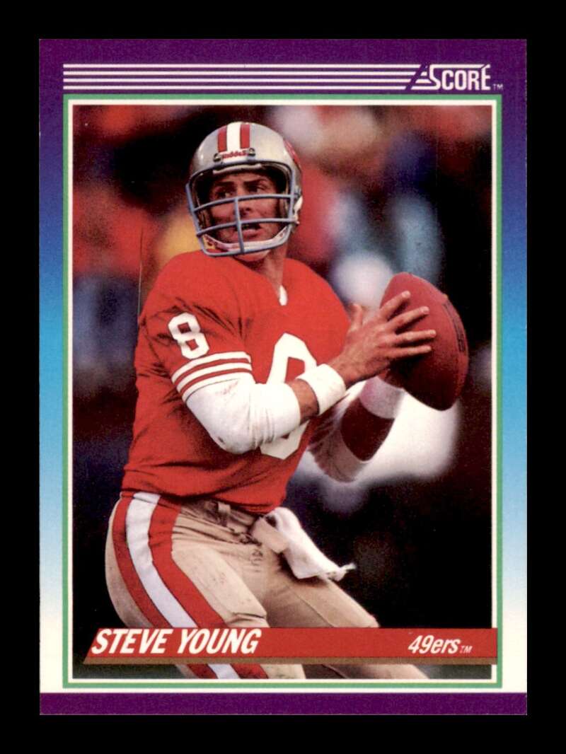 Load image into Gallery viewer, 1990 Score Steve Young #145 San Francisco 49ers Image 1
