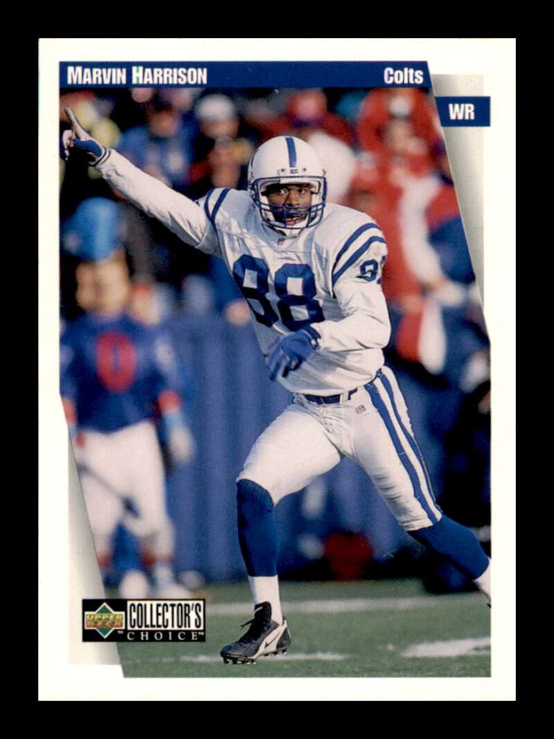 Load image into Gallery viewer, 1997 Upper Deck Collector&#39;s Choice Marvin Harrison #153 Indianapolis Colts Image 1
