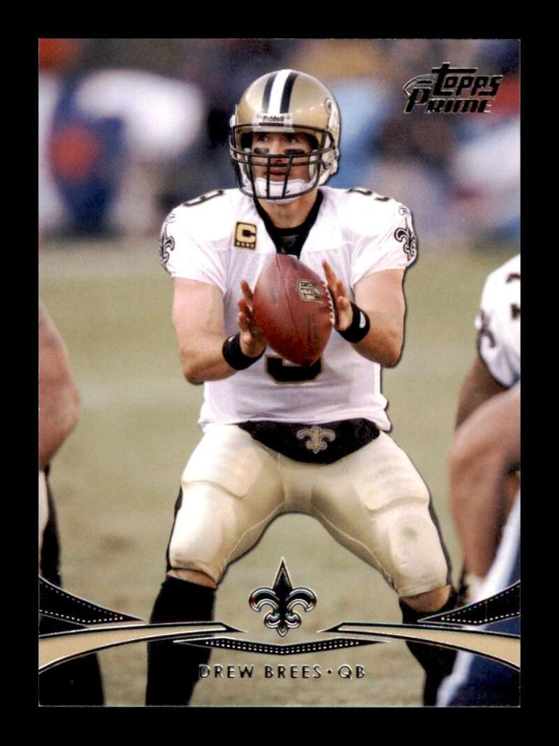 Load image into Gallery viewer, 2012 Topps Prime Drew Brees #130 New Orleans Saints Image 1
