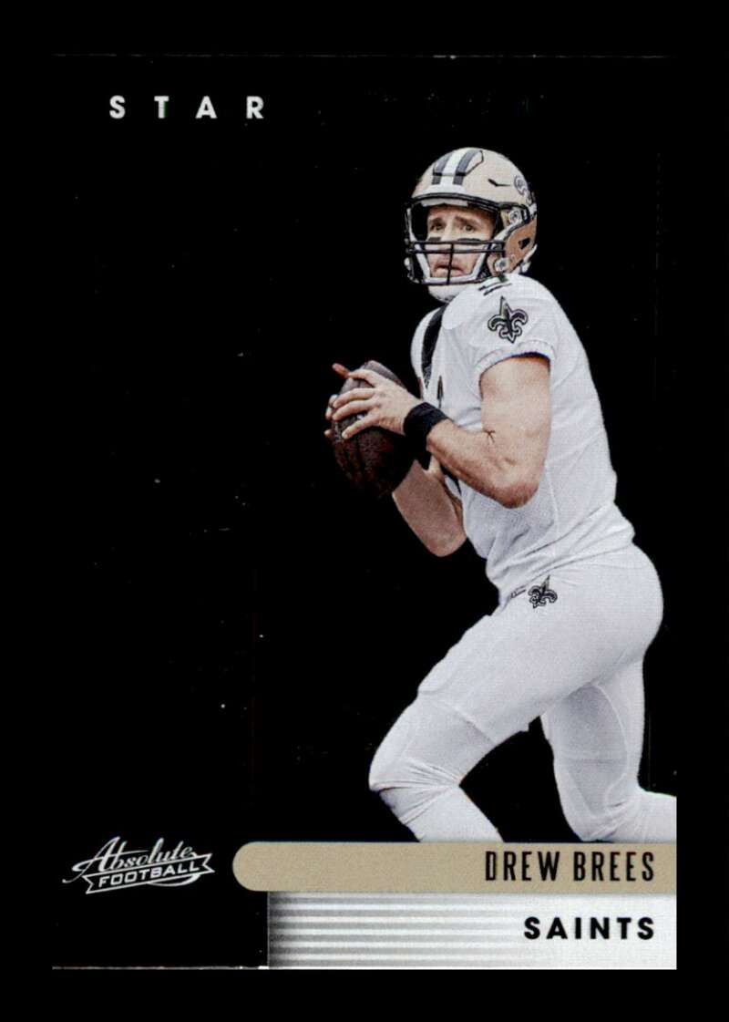 Load image into Gallery viewer, 2020 Panini Absolute Star Gazing Drew Brees #SG-DB New Orleans Saints Image 1
