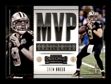 2017 Panini Contenders MVP Drew Brees 