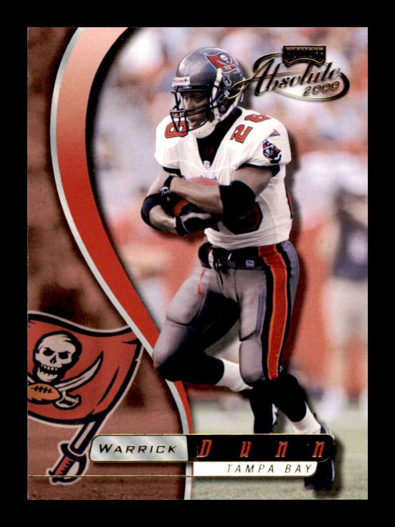 Load image into Gallery viewer, 2000 Playoff Absolute Warrick Dunn #135 Tampa Bay Buccaneers Image 1
