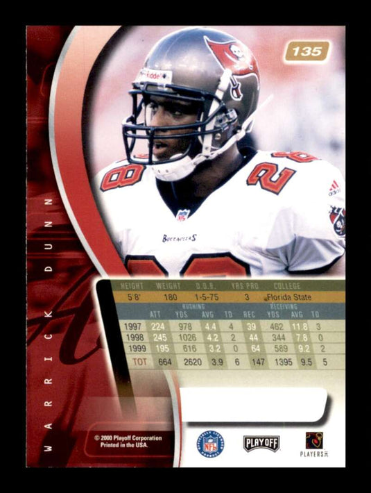 2000 Playoff Absolute Warrick Dunn 