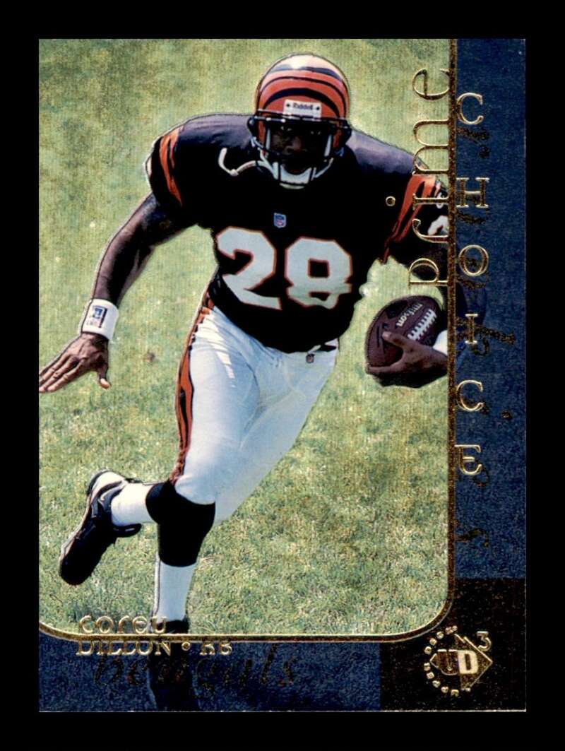 Load image into Gallery viewer, 1997 Upper Deck UD3 Corey Dillon #19 Rookie RC Cincinnati Bengals Image 1
