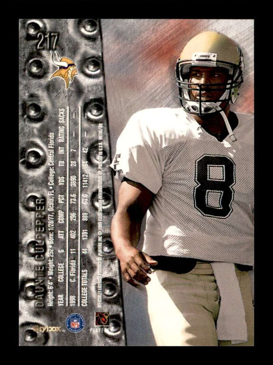 1999 SkyBox Metal Universe Daunte Culpepper 