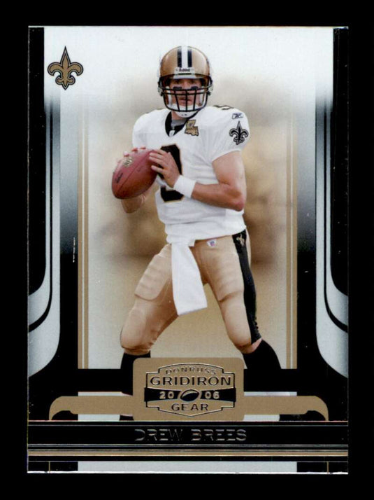 2006 Donruss Gridiron Gear Drew Brees 