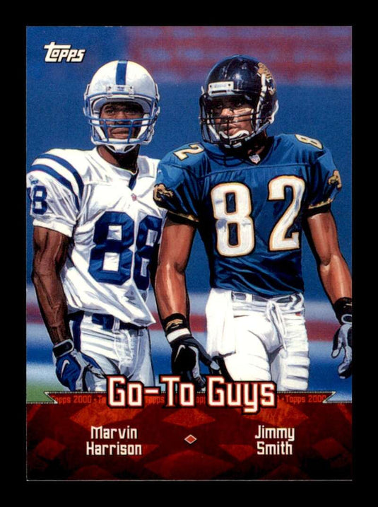 2000 Topps Combos Marvin Harrison Jimmy Smith 