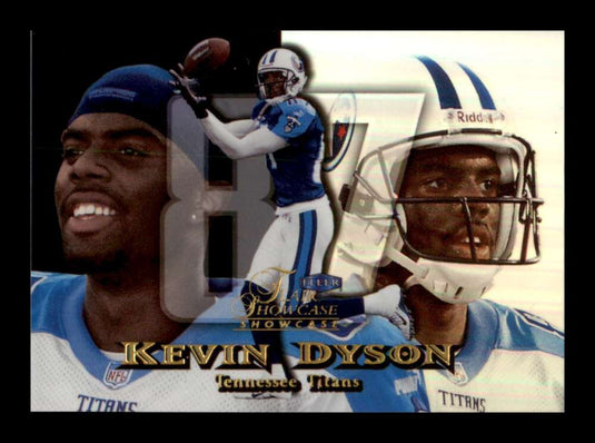 1999 Fleer Showcase Row 3 Kevin Dyson 