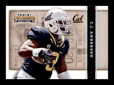 2015 Panini Contenders Draft C.J. Anderson 