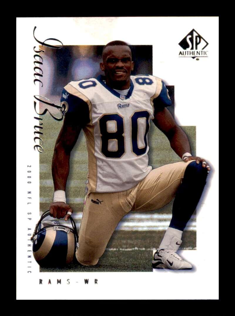 Load image into Gallery viewer, 2000 Upper Deck SP Authentic Isaac Bruce #70 St. Louis Rams Image 1
