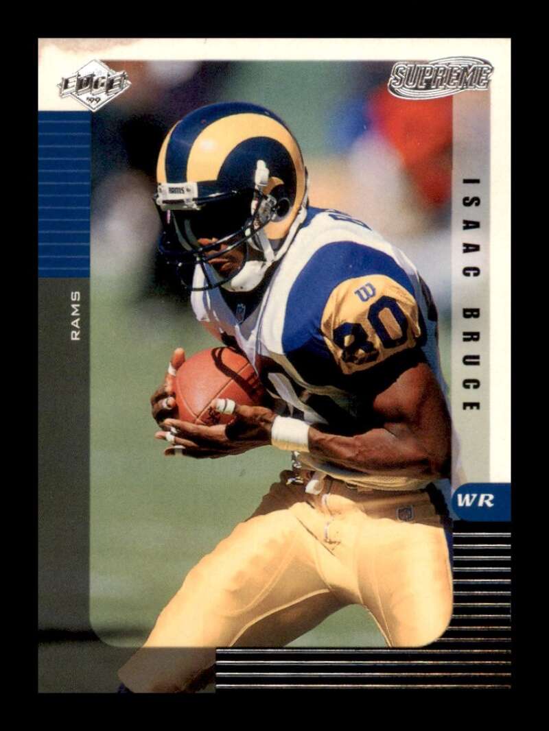 Load image into Gallery viewer, 1999 Collector&#39;s Edge Supreme Isaac Bruce #103 St. Louis Rams Image 1
