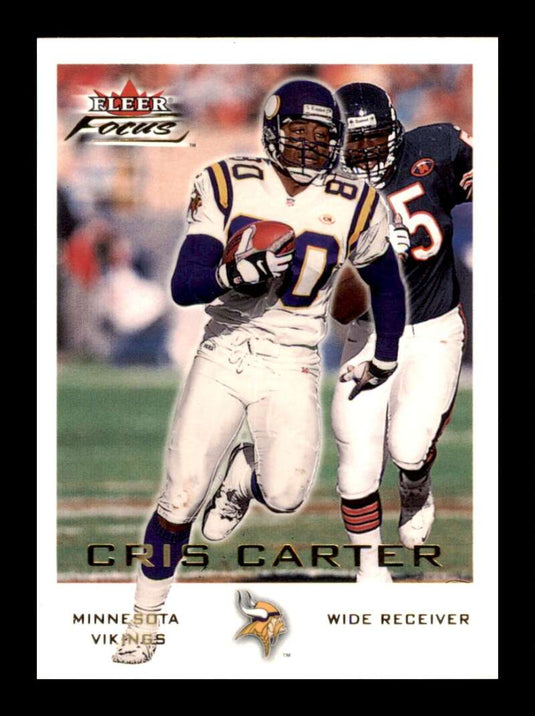 2000 Fleer Focus Cris Carter 