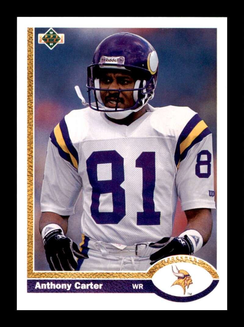 Load image into Gallery viewer, 1991 Upper Deck Anthony Carter #236 Minnesota Vikings Image 1
