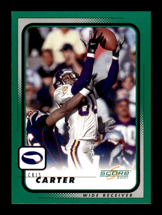 2001 Score Cris Carter 