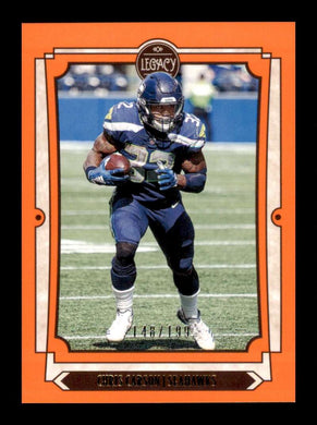 2019 Panini Legacy Orange Chris Carson 