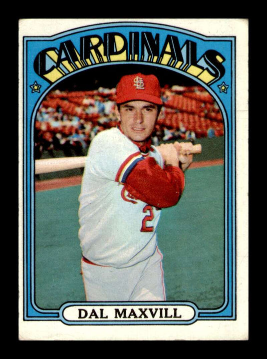 1972 Topps Dal Maxvill