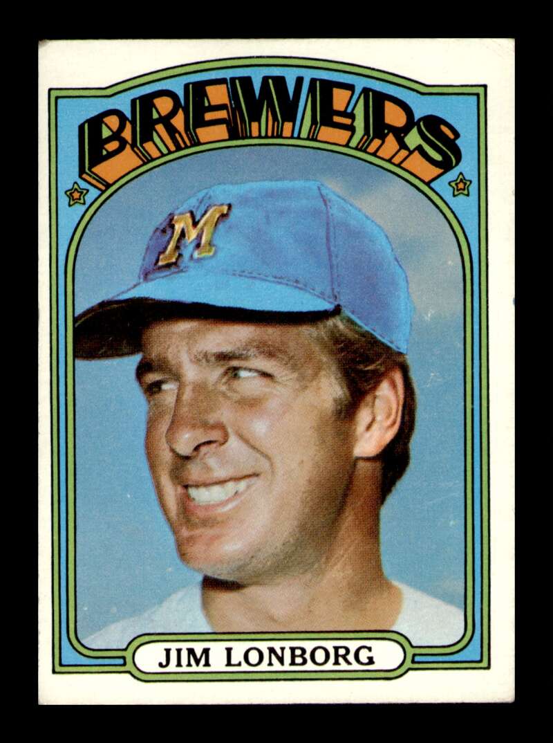 Load image into Gallery viewer, 1972 Topps Jim Lonborg #255 Set Break Milwaukee Brewers Image 1
