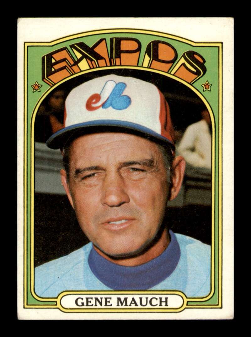 Load image into Gallery viewer, 1972 Topps Gene Mauch #276 Set Break Montreal Expos Image 1
