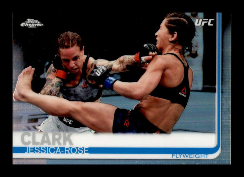 Load image into Gallery viewer, 2019 Topps UFC Chrome Refractor Jessica-Rose Clark #34 Short Print SP Image 1
