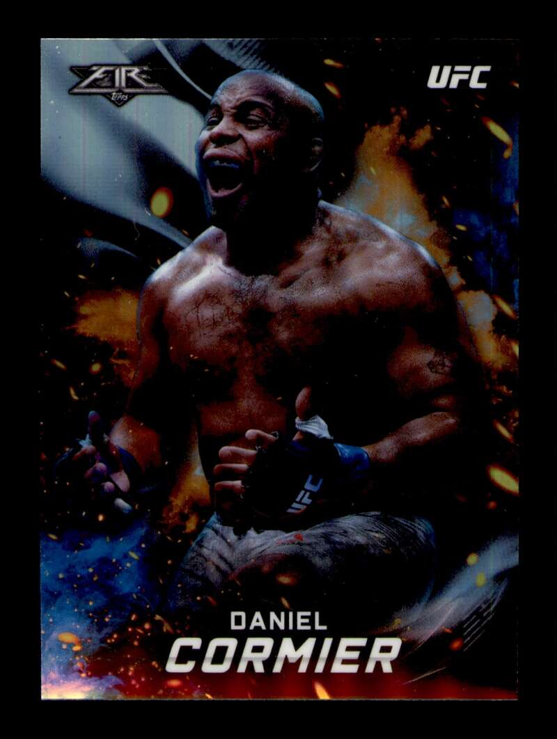 Load image into Gallery viewer, 2019 Topps UFC Fire Daniel Cormier #UFCF-DC Short Print SP Image 1
