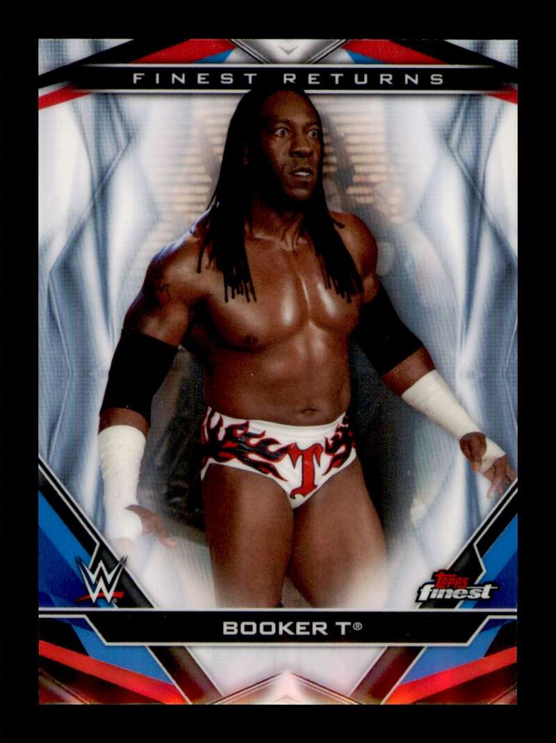 Load image into Gallery viewer, 2020 Topps WWE Finest Booker T #R-2 Finest Returns Image 1
