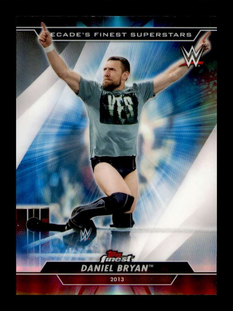 Load image into Gallery viewer, 2020 Topps WWE Finest Daniel Bryan #S-3 Decade&#39;s Finest Superstars Image 1
