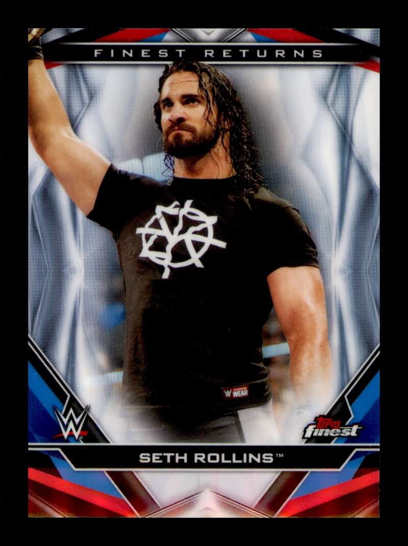 Load image into Gallery viewer, 2020 Topps WWE Finest Seth Rollins #R-10 Finest Returns Image 1
