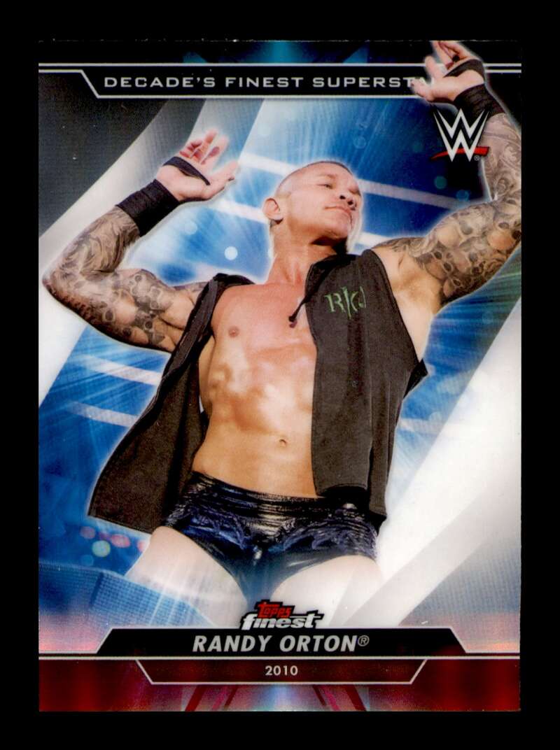 Load image into Gallery viewer, 2020 Topps WWE Finest Randy Orton #S-6 Decade&#39;s Finest Superstars Image 1
