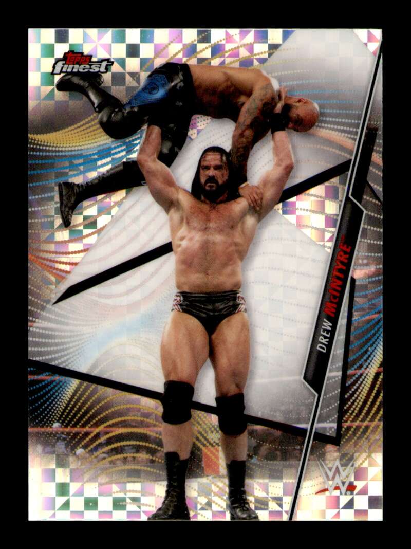 Load image into Gallery viewer, 2020 Topps WWE Finest X-fractor Drew McIntyre #13 Short Print SP Image 1
