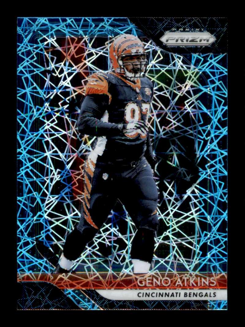 Load image into Gallery viewer, 2018 Panini Prizm Lazer Prizm Geno Atkins #160 Cincinnati Bengals Image 1
